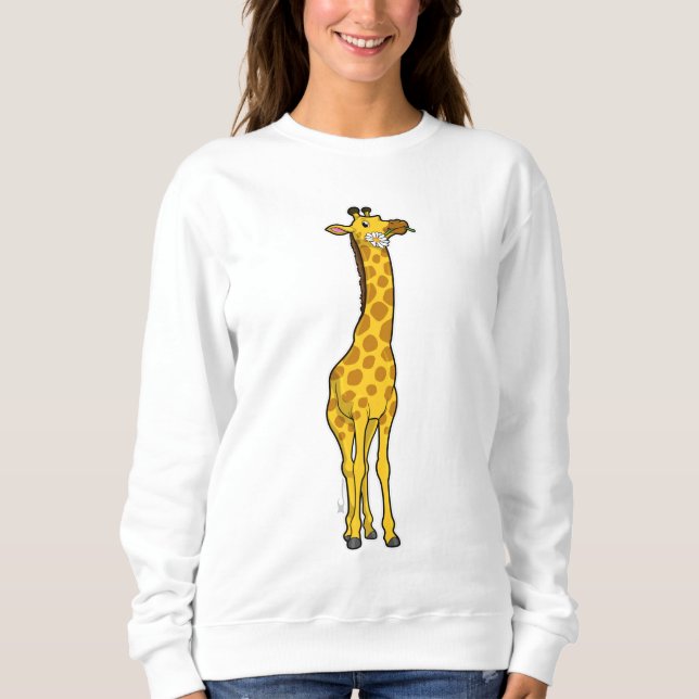 Camiseta Girafa com Daisy (Frente)