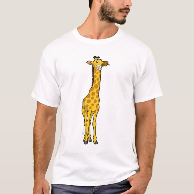 Camiseta Girafa com Daisy (Frente)
