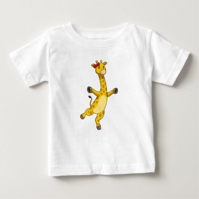 Camiseta Girafa com Faixa de Opções (Frente)