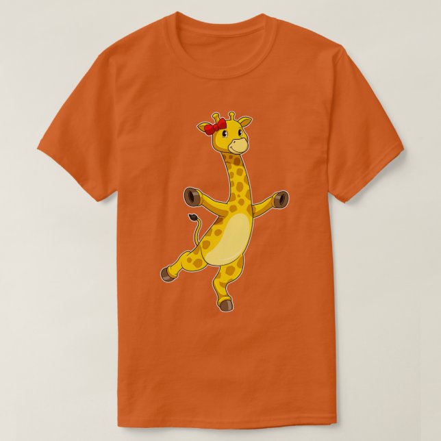 Camiseta Girafa com Fita (Frente do Design)
