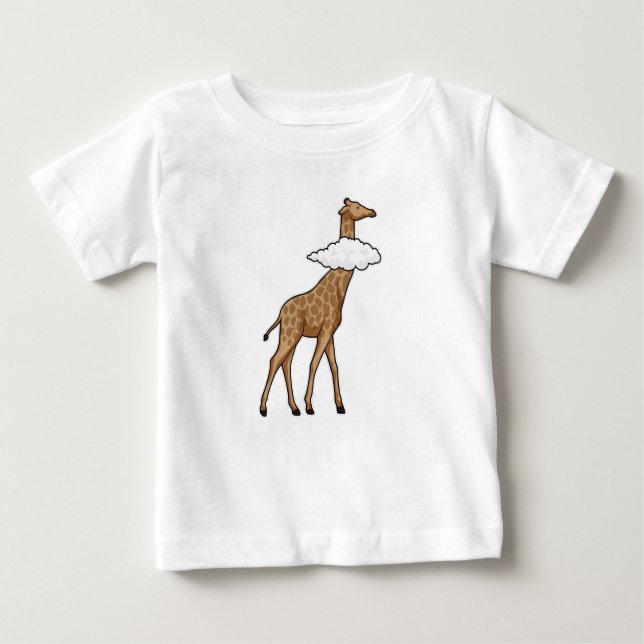 Camiseta Girafa com Nuvem (Frente)