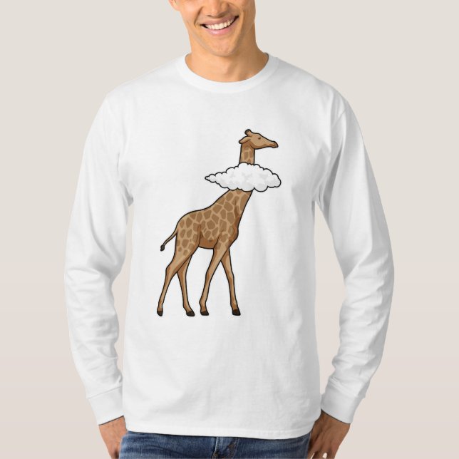 Camiseta Girafa com Nuvem (Frente)