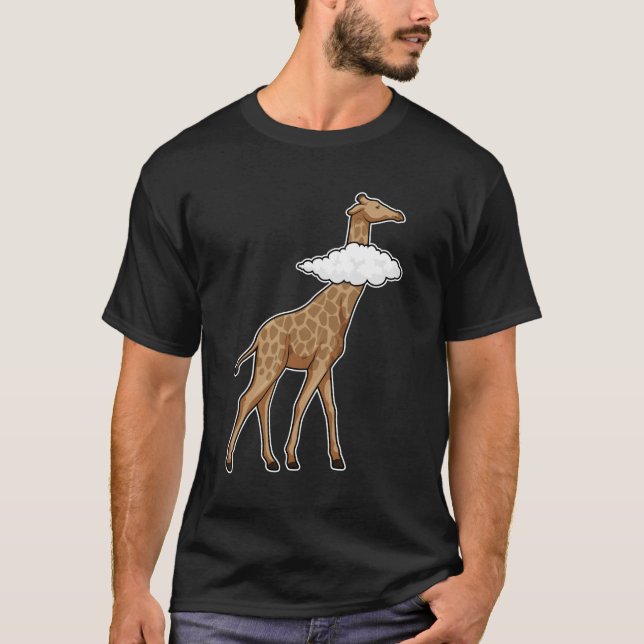 Camiseta Girafa com Nuvem (Frente)
