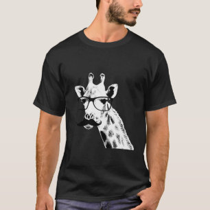 Camiseta Girafa com óculos