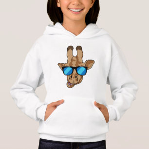 Camiseta Girafa com óculos de sol