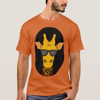 Camiseta Girafa com óculos escuros