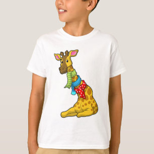 Camiseta Girafa com Scarf