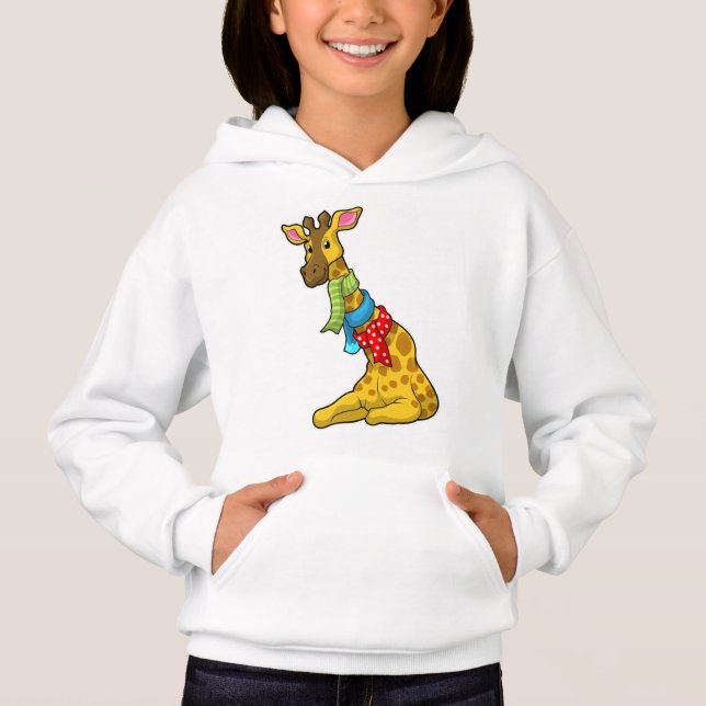 Camiseta Girafa com Scarf (Frente)