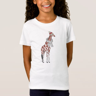 Camiseta Girafa de inverno