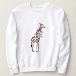 Camiseta Girafa de inverno mais