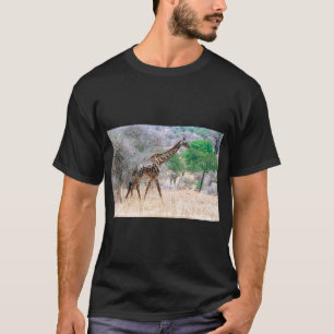 Camiseta Girafa em movimento, Tanzânia