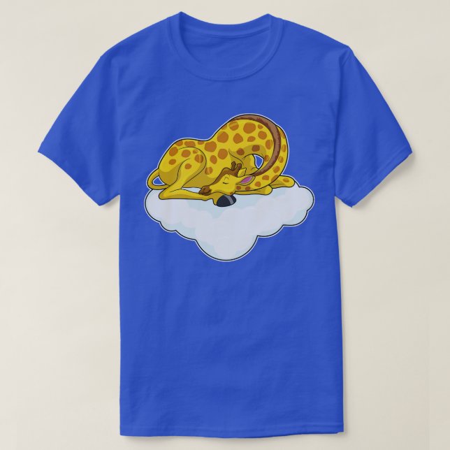 Camiseta Girafa em Nuvens (Frente do Design)