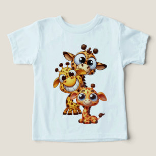 Camiseta Girafa Engraçada