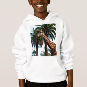 Camiseta Girafa Engraçada Fazendo uma Careta, Moletom Infan