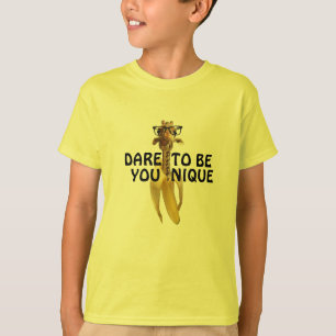 Camiseta Girafa Engraçada Meme Go Bananas Seja Única