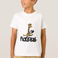 Girafa engraçado que joga desenhos animados de