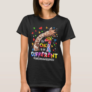 Camiseta Girafa, está bem ser diferente...