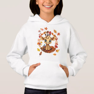 Camiseta Girafa Fofa “Outono Incrível do Autismo”