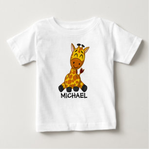 Camiseta Girafa, Girafa Selva - Nome Zoo Safari