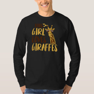 Camiseta Girafa Kids Essa Menina ama Girafas