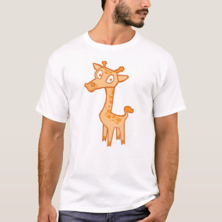 Camiseta Girafa - laranja