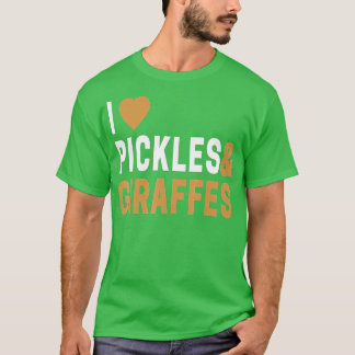 Camiseta Girafa Lover Presente Adoro Girafas e picles