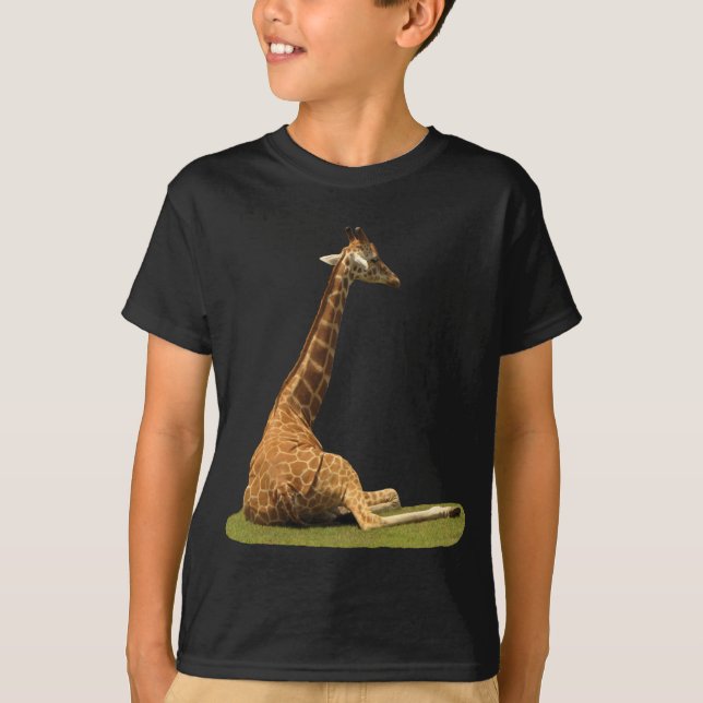 Camiseta Girafa na grama (Frente)