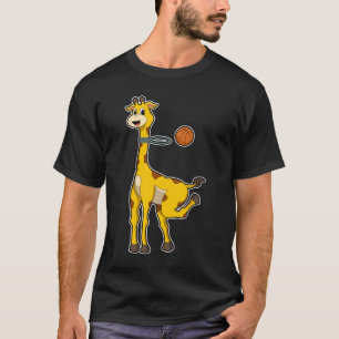 Camiseta Girafa no basquetebol