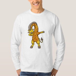 Camiseta Girafa no Hip Hop Dance Dab