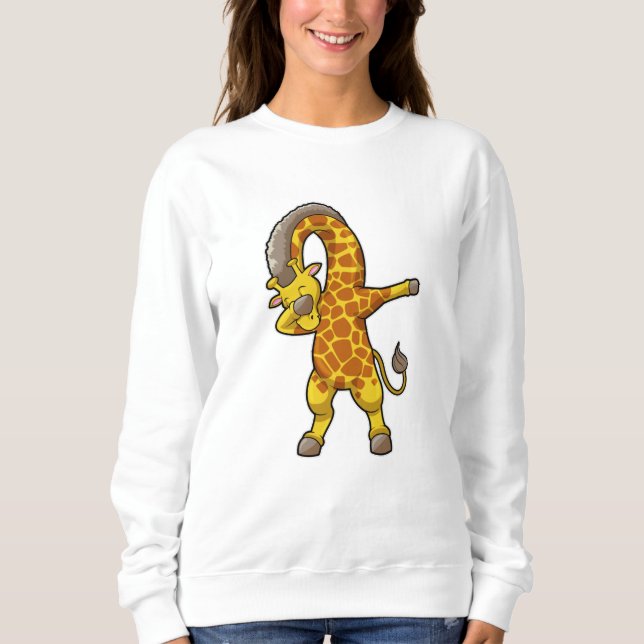 Camiseta Girafa no Hip Hop Dance Dab (Frente)