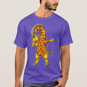 Camiseta Girafa no Hip Hop Dance Dab
