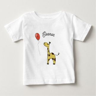 Camiseta Girafa pequena fofa