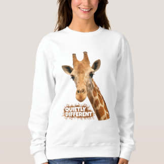 Camiseta Girafa Quietamente Diferente - Arte Girafa