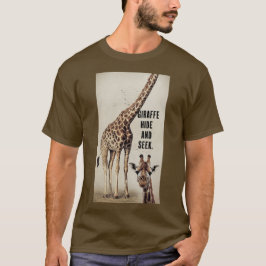 Camiseta Girafa se esconde e procura