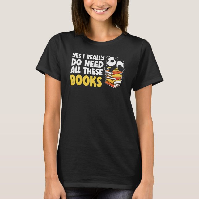 Camiseta Girafa Sim, Eu Realmente Preciso De Todos Estes Li (Frente)