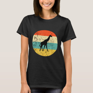 Camiseta Girafa Sunset African Animal Africa Safari