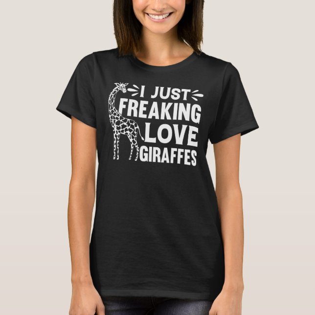 Camiseta Girafa Zoo Giraffe Eu Só Estraguei Gi (Frente)