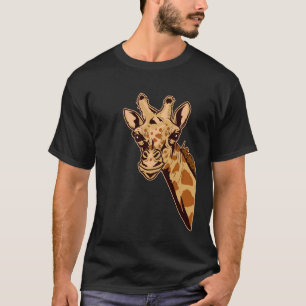 Camiseta Girafa Zoológico Animal - Domador de Safári da Sav