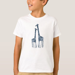 Camiseta girafas