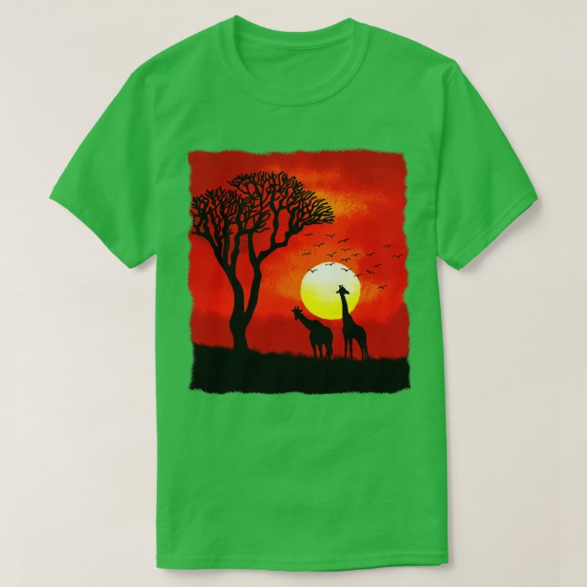 Camiseta Girafas (Frente do Design)