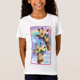 Camiseta Girafas com óculos de sol