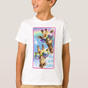 Camiseta Girafas com óculos de sol