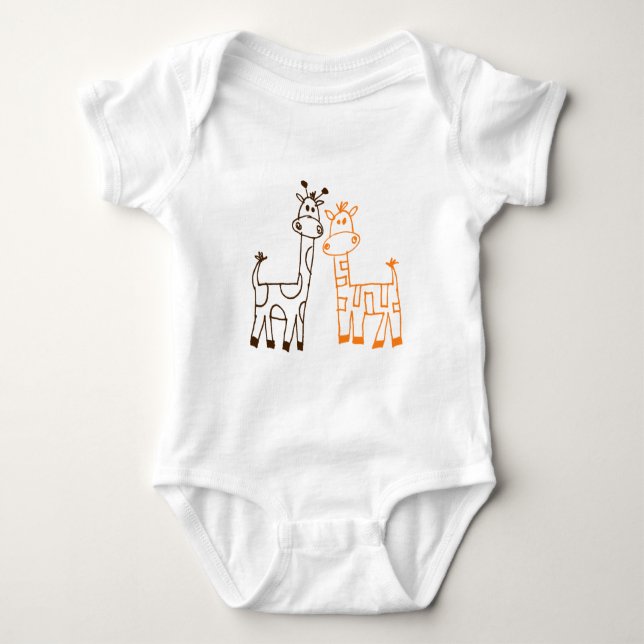 Camiseta Girafas Gêmeas (Frente)