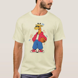 Camiseta girafas podem saltar : Streetwear Hoops