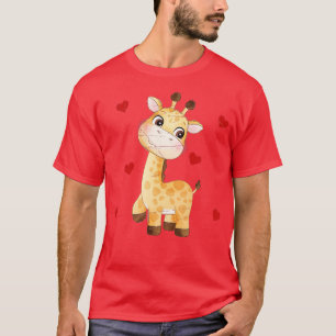 Camiseta Girafas Zoo Dia de os namorados Gift Safari Gir