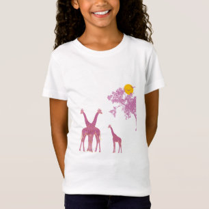 Camiseta Giraffe African Safari