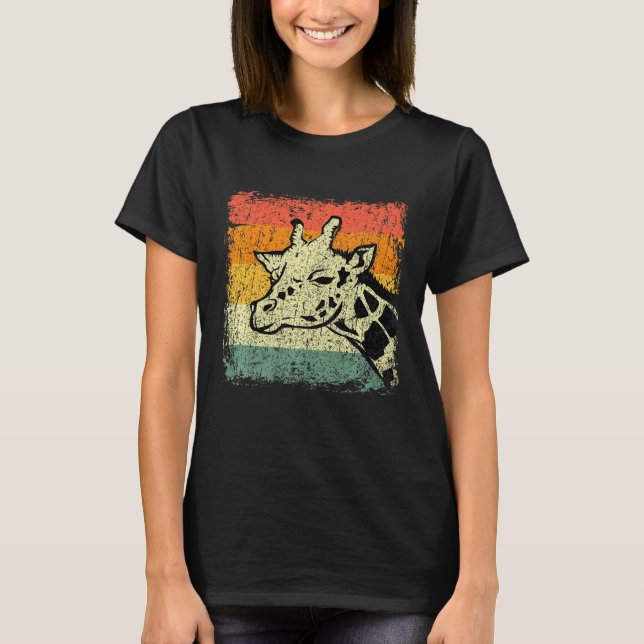 Camiseta Giraffe Animal Giraffe (Frente)