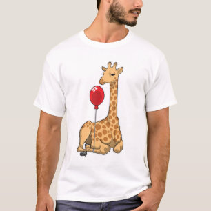 Camiseta Giraffe Balloon