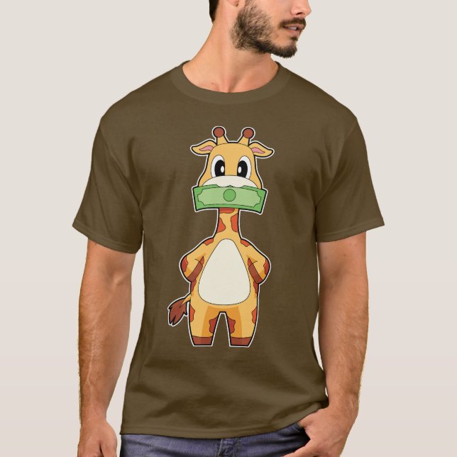 Camiseta Giraffe Banknote (Frente)