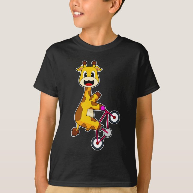 Camiseta Giraffe Bicycle (Frente)